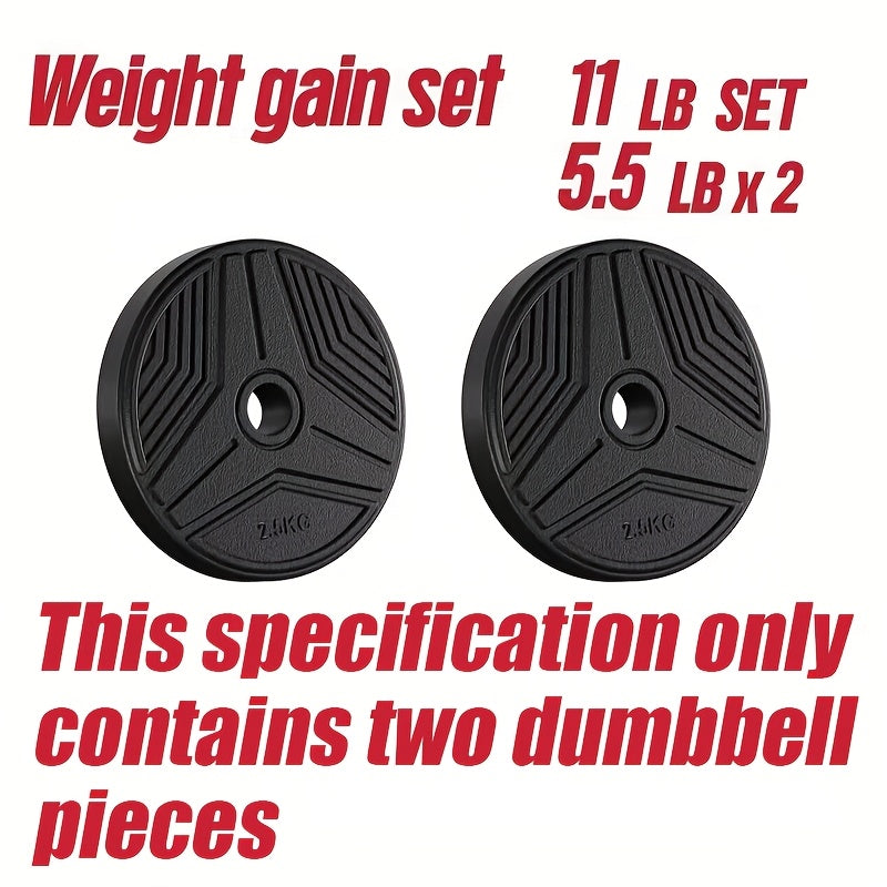 Adjustable Dumbbell Set 5-in-1 Free Weights 30-110 LBS – Use as Dumbbell, Barbell, Kettlebell, Push-Up Stand & Weight Plates, Home Gym Workout Equipment for Men & Women, Multiple Weight Options