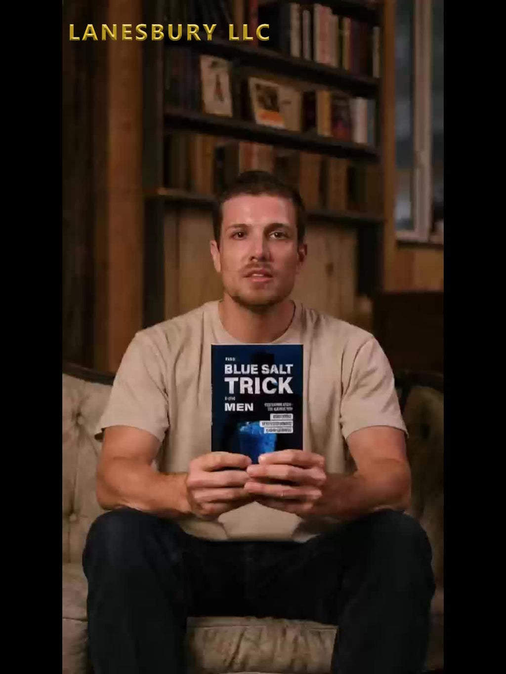 The Blue Salt Trick for Men: An Informational Wellness Lifestyle Guide, Daily Habits Handbook, and Personal Development Self-Help Book for Adult Men – A Practical Gift Idea