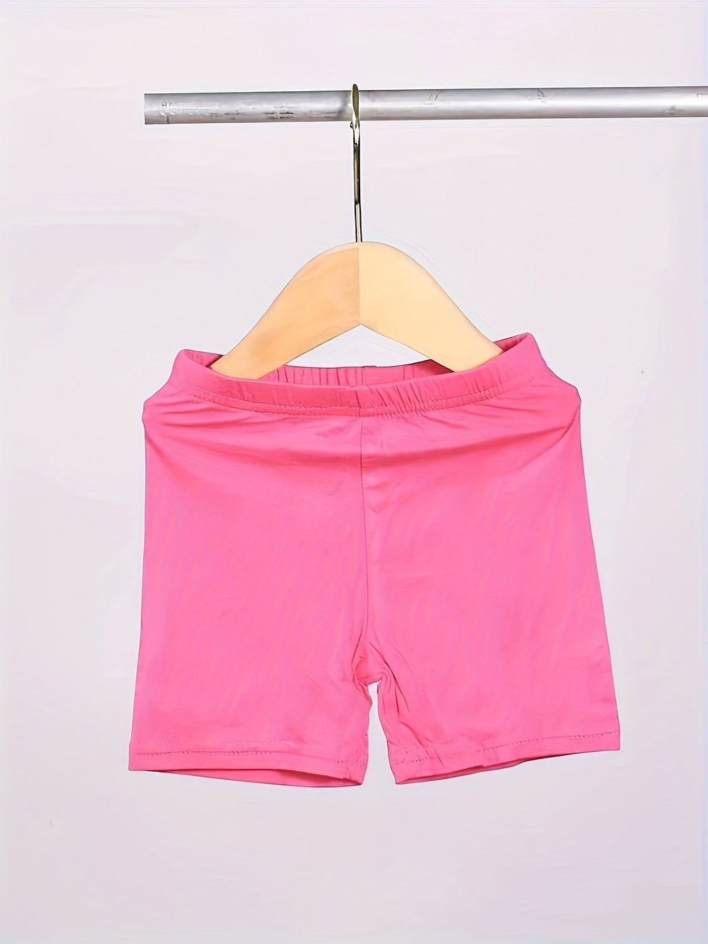 Girls' Bike Shorts 6-Pack: Soft Modal Cartwheel Shorts for Toddlers and Kids – Multicolored Under-Dress Dance and Play Shorts for Ages 2-10