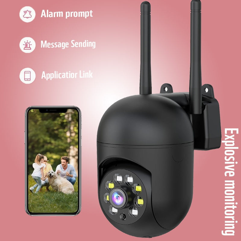 Indoor Security Camera 4-Pack 3MP Wireless – Cloud Storage, 2.4G/5G Dual-Band WiFi, AI Motion Detection, Two-Way Audio & Color Night Vision for Home Surveillance System