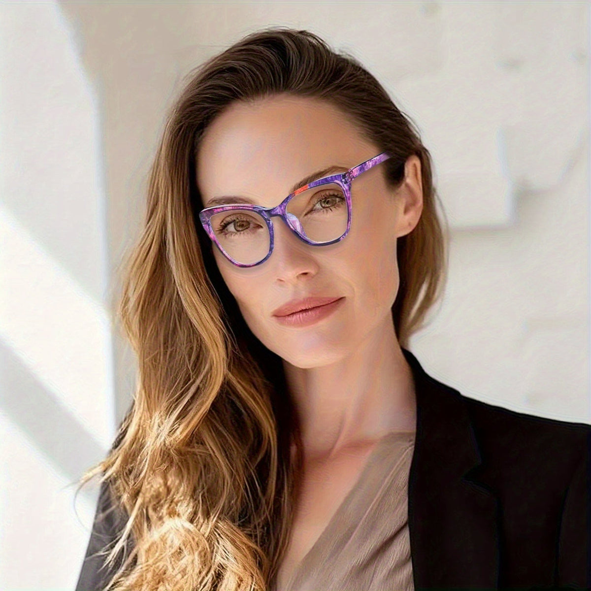 6-Pack Anti-Blue Light Reading Glasses for Men & Women – Spring Hinge, Non-Prescription Magnifying Lenses, Strengths +0.0 to +4.0, Stylish Computer & Phone Readers, Bulk Value Set