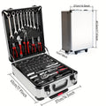 899-Piece Home & Automotive Tool Kit with Storage Box & Socket Wrench Set for Mechanics, DIY Repairs, Woodworking & Craft – Comprehensive All-in-One Toolbox for Home, Garage & Workshop