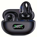 Open-Ear Wireless Earphones Bluetooth 5.4 TWS 360° Ambient Awareness ENC Clear Calls Touch Control All-Day Comfort Sport Fitness Earbuds Secure Fit Truly Open Design
