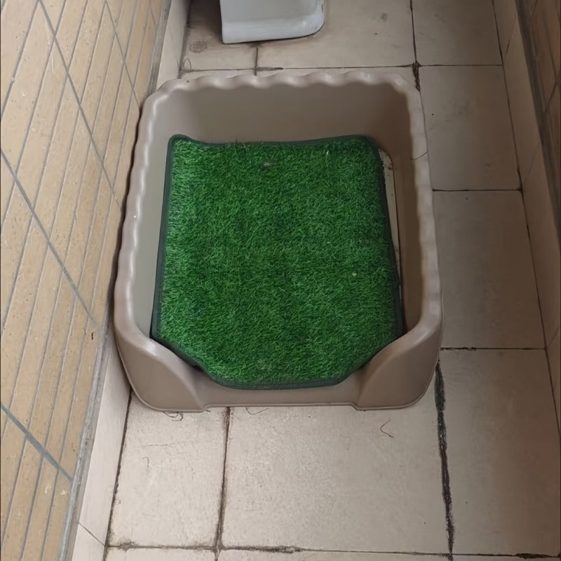 Washable and Reusable Artificial Grass Pee Pad for Dogs, Odor Control Indoor Puppy Potty Training Mat, 18.11" x 27.56" – Dog Urine Grass Pad
