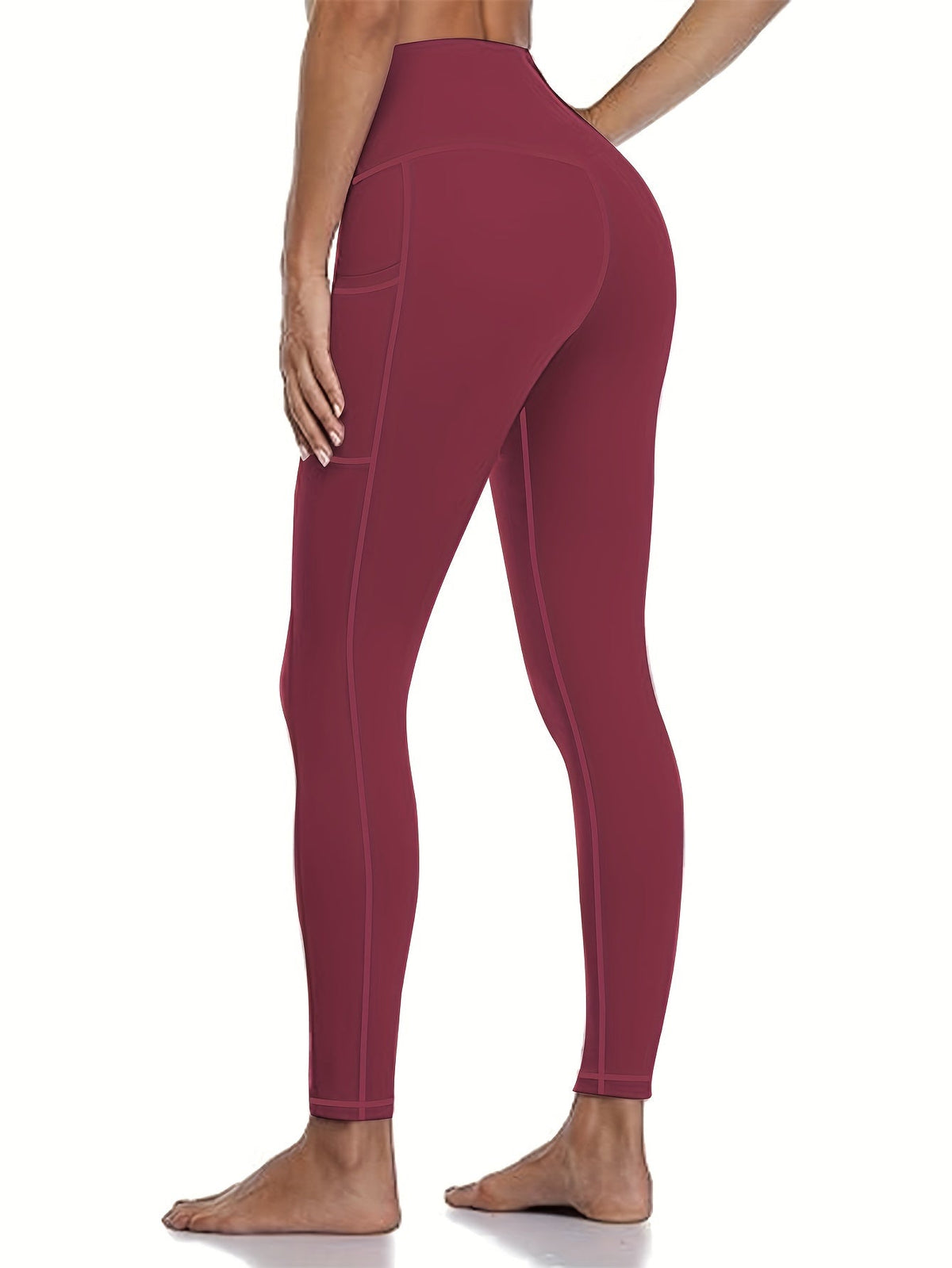 5-Piece Women's Printed Compression Yoga Pants – 7/8 Length Fitness Running Leggings with Leopard, Camo & Solid Patterns, High-Waist Athletic Tracksuit Bottoms for Gym Workout, S-XXL