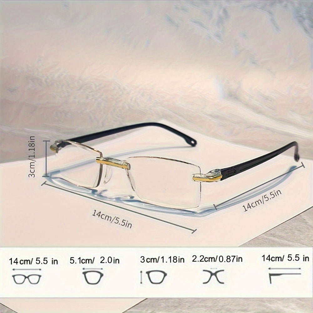 16 Pairs HD Reading Glasses Bulk Set Anti-Eye Strain Readers for Men and Women, Multiple Strengths, Business Style, Comfortable and Lightweight, Gift Set