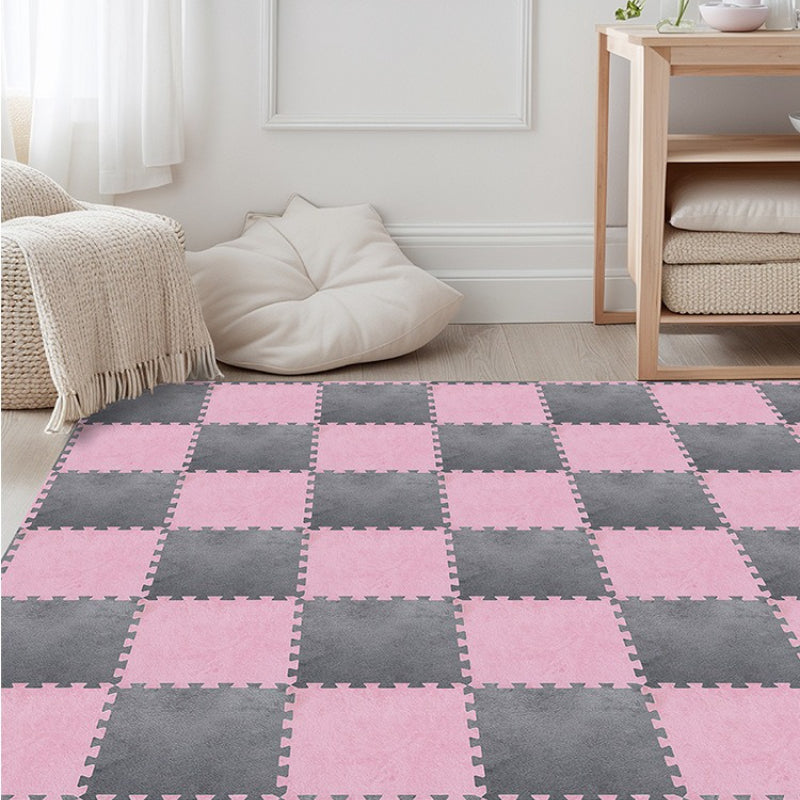 Interlocking Floor Mat Tiles 40 Piece 11.8x11.8" – Non-Slip EVA Snap-Together Flooring for Living Room Kitchen Bathroom Home Office Commercial Spaces