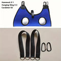 Pet Grooming Hammock for Dogs & Cats - Hanging Restraint Bag for Nail Trimming, Bathing & Ear/Eye Care - Adjustable Cat & Dog Grooming Hammock for Small & Medium Pets (S & L Size)
