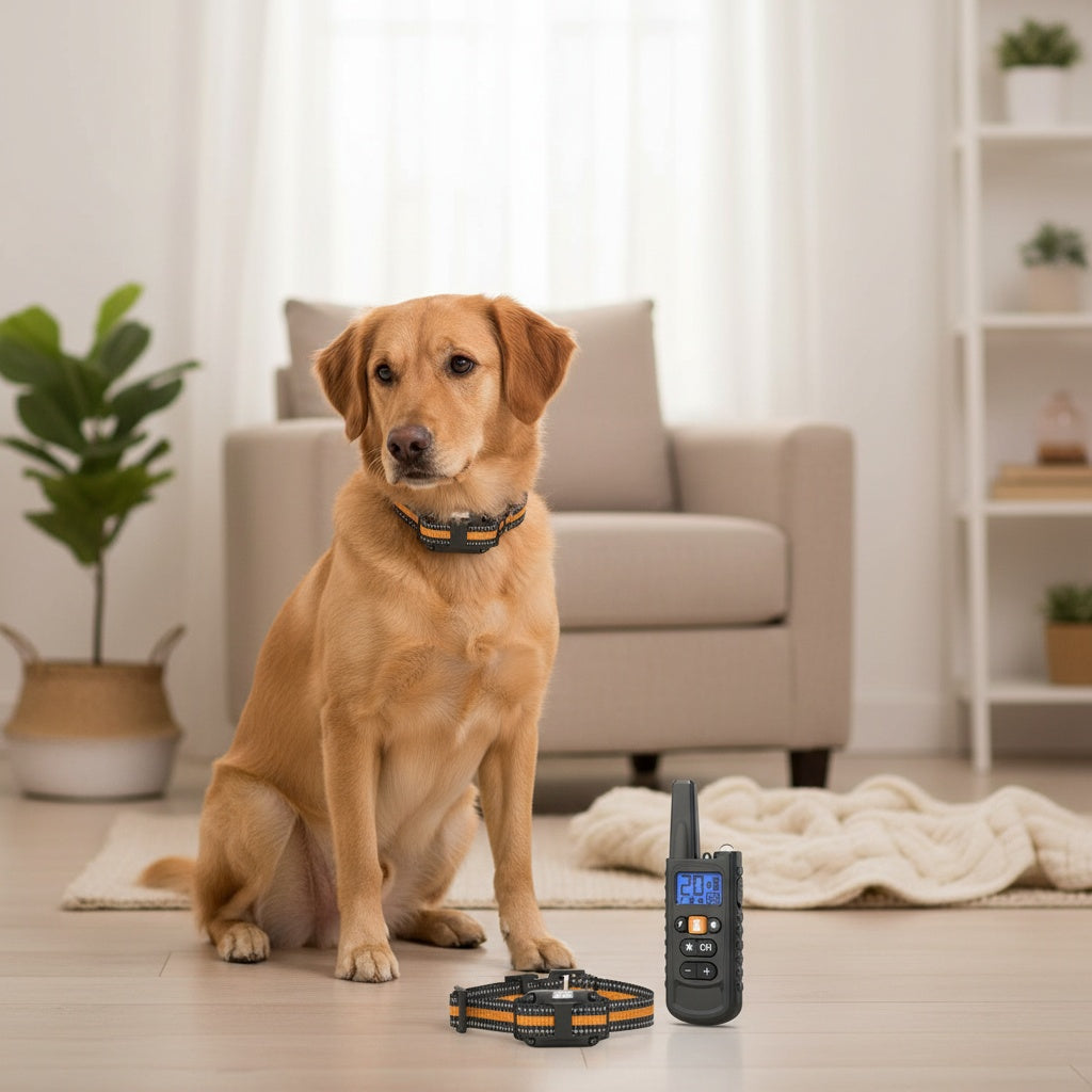 Dog Training Collar with Remote 3300ft Range – Rechargeable E-Collar for 5-120 Lb Dogs, 3 Training Modes: Beep, Vibration & Safe Shock, Waterproof Dog Shock Collar for Small, Medium, and Large Breeds