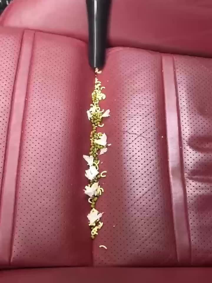 手持式车载吸尘器 4200PA 超强吸力，1800mAh 无线便携式吸尘器，配有 5 个配件，低噪音，适用于汽车内饰、宠物毛发、家庭清洁 – 粉色女士礼物