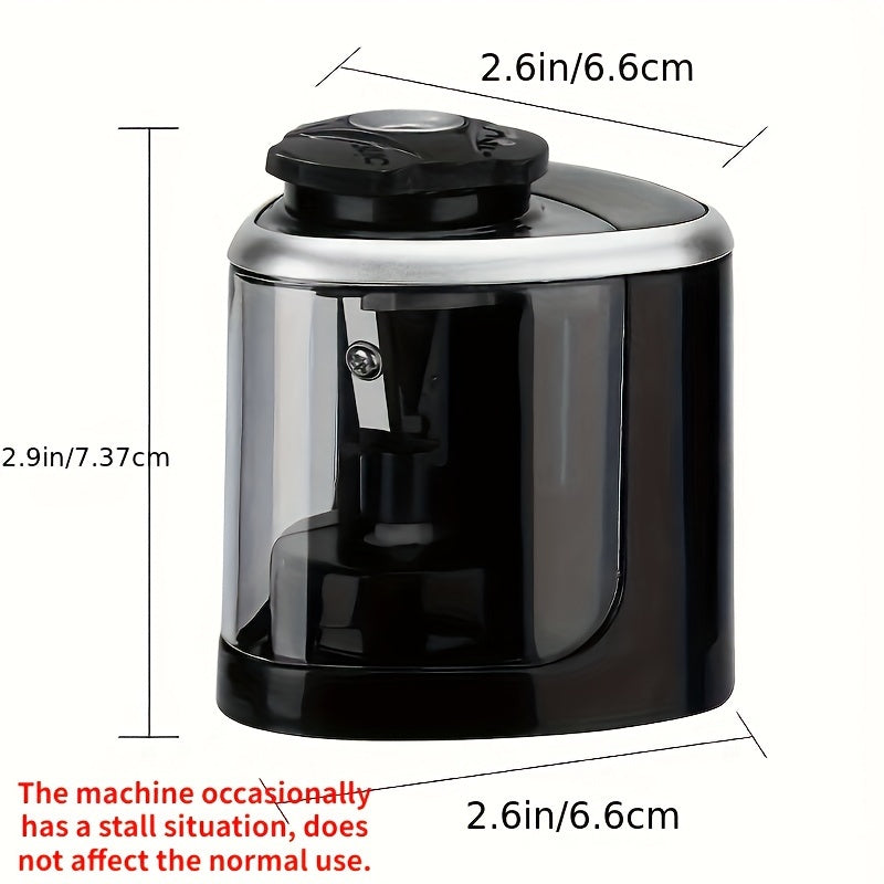 Electric Pencil Sharpener - Desktop Automatic Pencil Sharpener for Office, School, Kids & Home Use