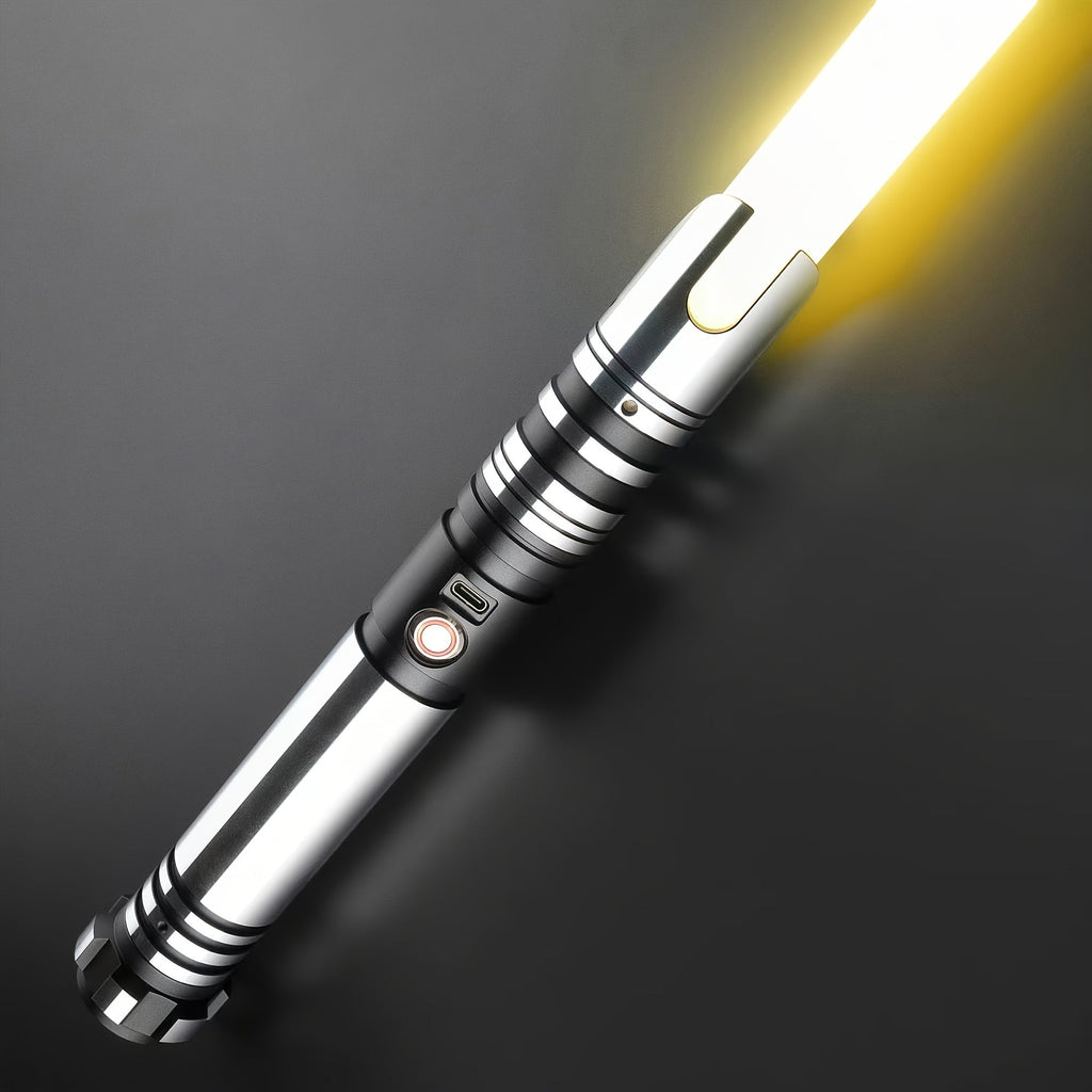 Pixel Lightsaber 115PRO Neopixel Saber with 34 Sound Fonts, RGB Light Effects, Motion Control, Metal Hilt, 3000mAh Battery, Dueling Saber for Adults, Halloween, Cosplay Gift