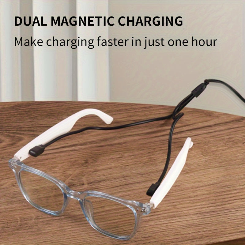Smart Audio Glasses Bluetooth 6.0 – Auto-Dimming Photochromic Lenses, Anti-Blue Light, Music & Phone Calls, Converts to Sunglasses in Seconds, Multiple Frame Colors