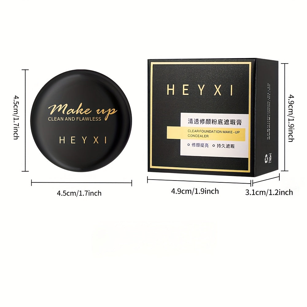 2-Piece Full Coverage Concealer - Waterproof, Matte Finish & Long-Lasting - All Skin Tones - Hides Dark Spots - Plant-Based Formula - Ivory & Natural