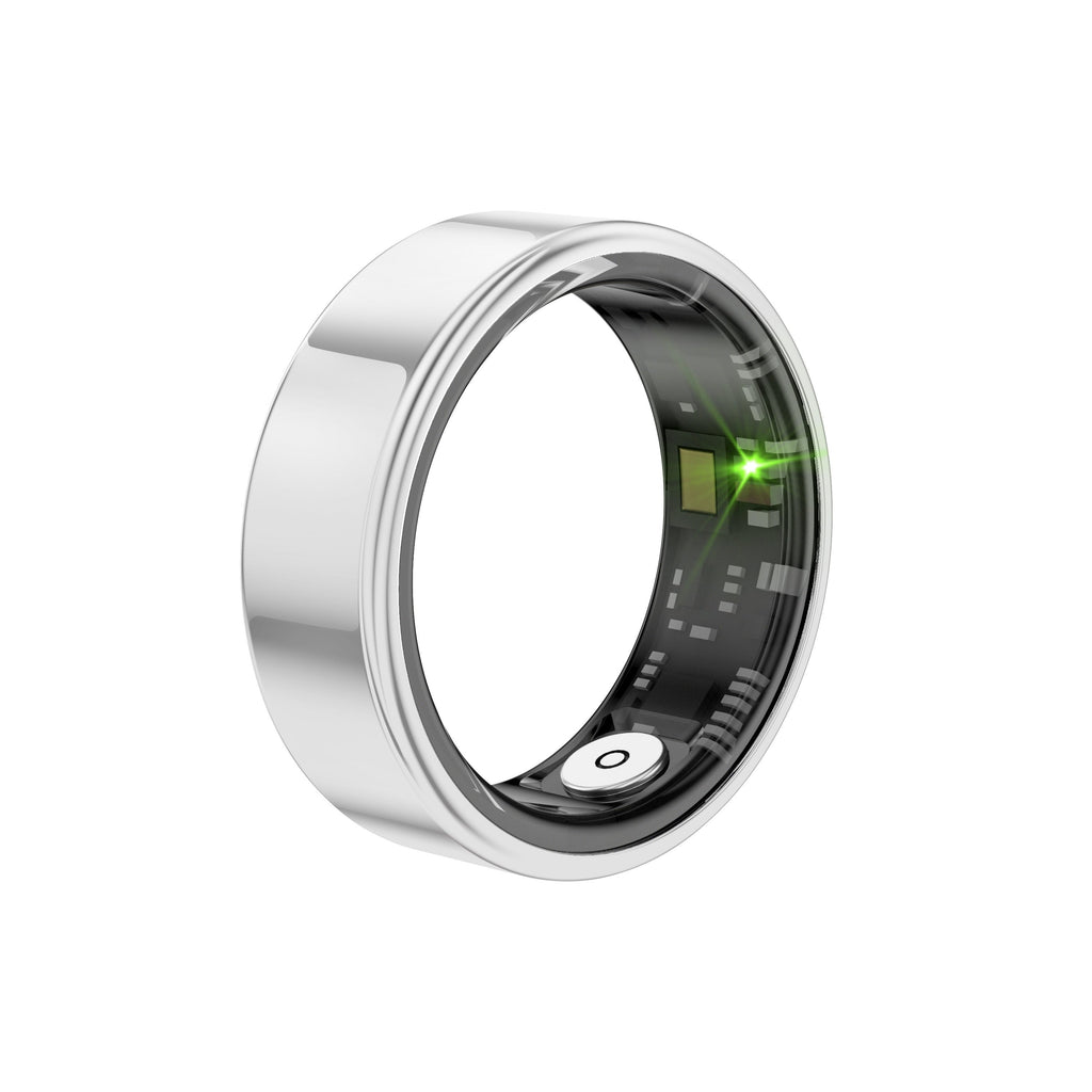 Smart Ring for Women – Fitness Tracker with Heart Rate, Sleep Monitor, Stress & Menstrual Tracking, 100+ Sports Modes, IP68 Waterproof, No Subscription, Compatible with iPhone & Android