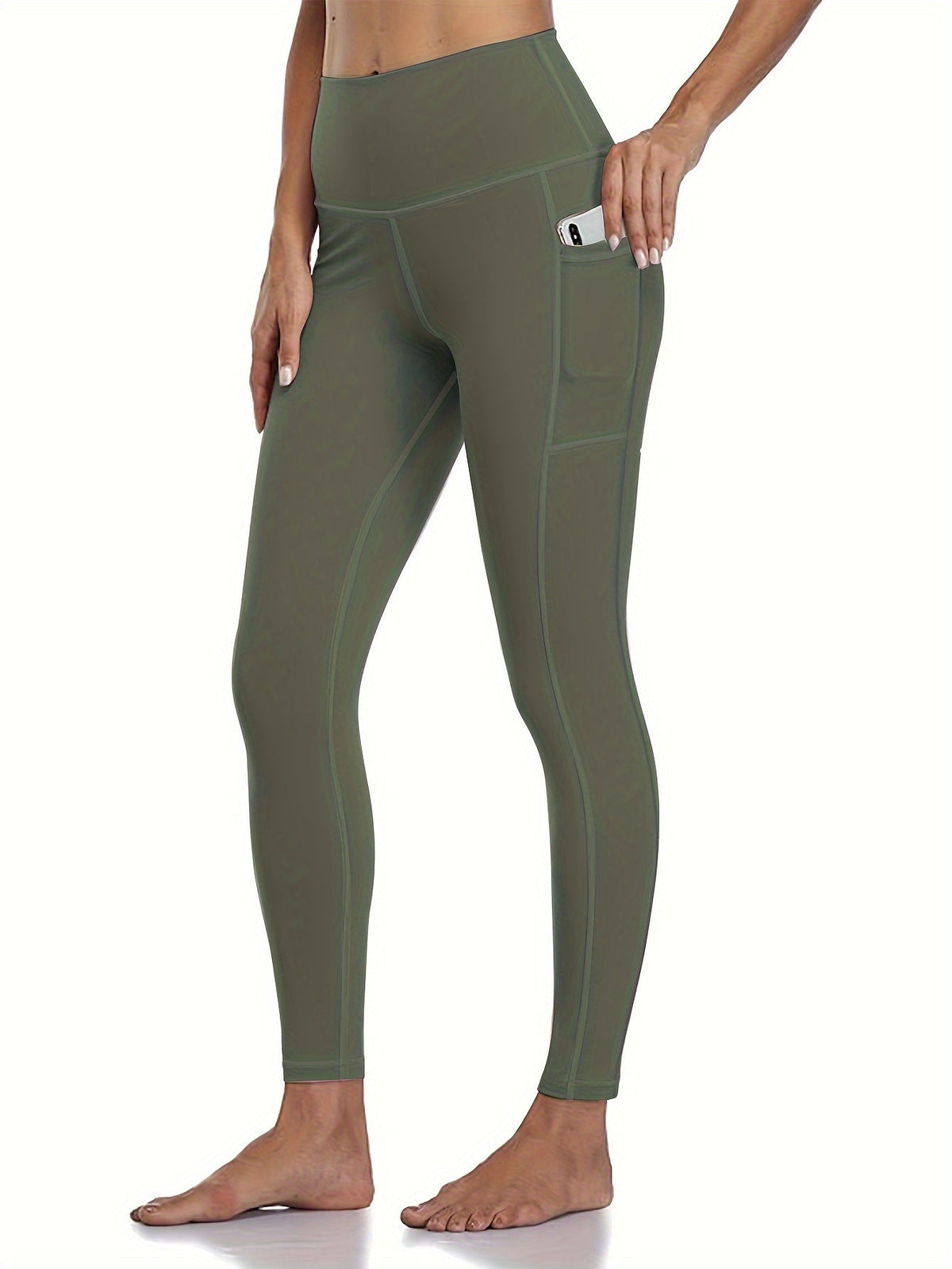 5-Piece Women's Printed Compression Yoga Pants – 7/8 Length Fitness Running Leggings with Leopard, Camo & Solid Patterns, High-Waist Athletic Tracksuit Bottoms for Gym Workout, S-XXL