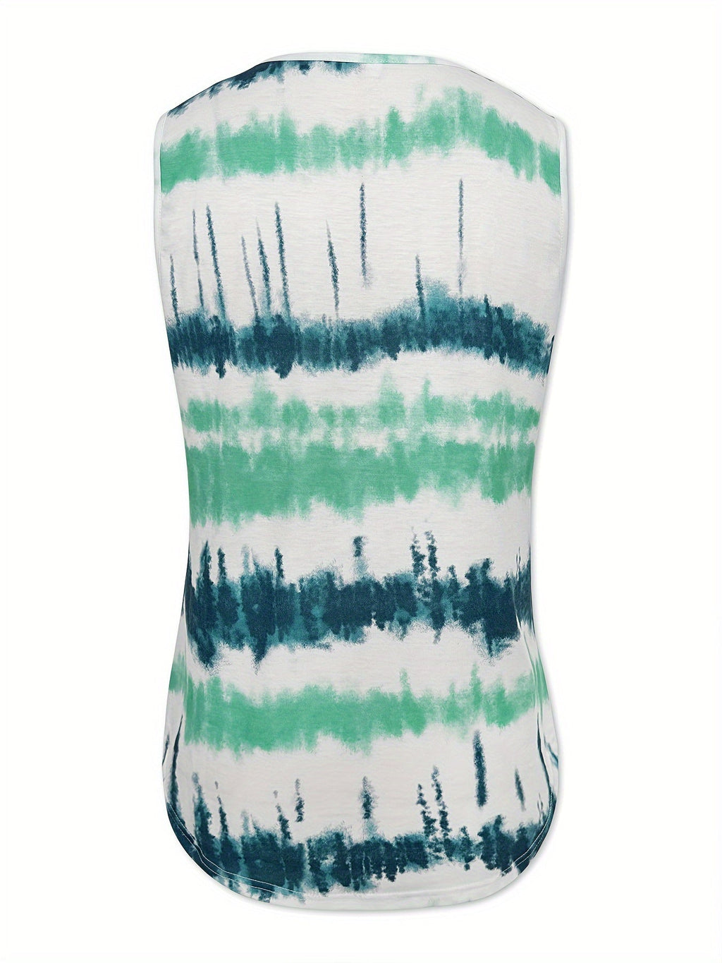 Women's Square Neck Ruffled Flowy Tank Top – Gathered Striped Print Sleeveless Blouse Casual Summer Tops Green Purple Blue Apricot S-XXL