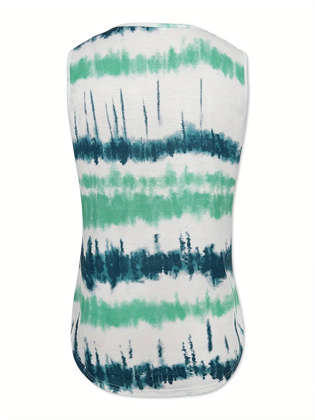 Women's Square Neck Ruffled Flowy Tank Top – Gathered Striped Print Sleeveless Blouse Casual Summer Tops Green Purple Blue Apricot S-XXL