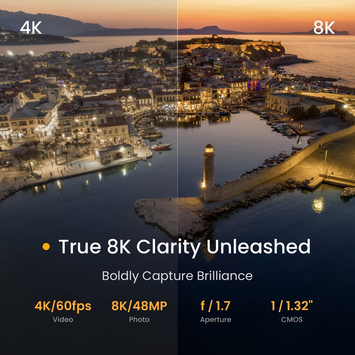 SKYROVER X1 Mini Drone with Camera 8K Photo 4K/60fps HDR Video, Under 249g No FAA Registration, 3-Axis Gimbal, 360° Obstacle Sensing, 96-Min Flight with 3 Batteries, 15KM Transmission, Auto Track & Night Mode