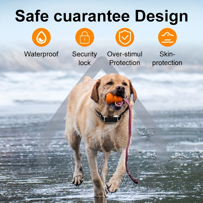 Dog Training Collar with Remote – Rechargeable E-Collar with Shock, Vibration, and Tone Modes, 2.4G Wireless Remote, USB Charging, Safe & Effective Pet Trainer for Small, Medium, and Large Dogs, 1pc & 2pc
