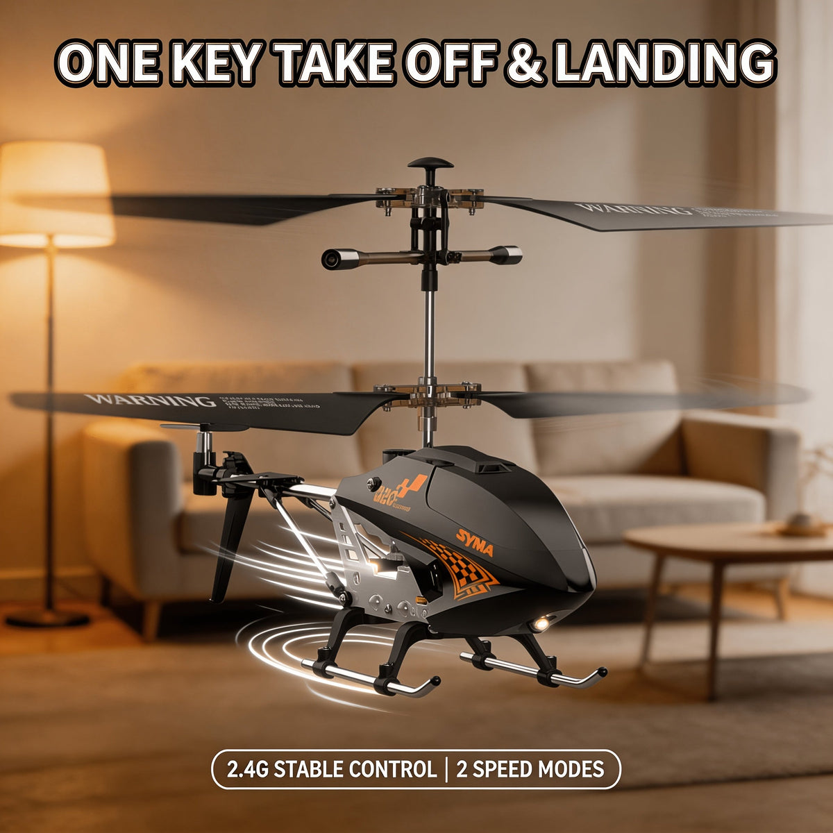SYMA Q20 RC Helicopter with Altitude Hold One-Key Takeoff & Landing 3.5 Channel Gyro Stabilizer Alloy Body Indoor for Beginners Kids Age 8-12 – Boys & Girls Gift