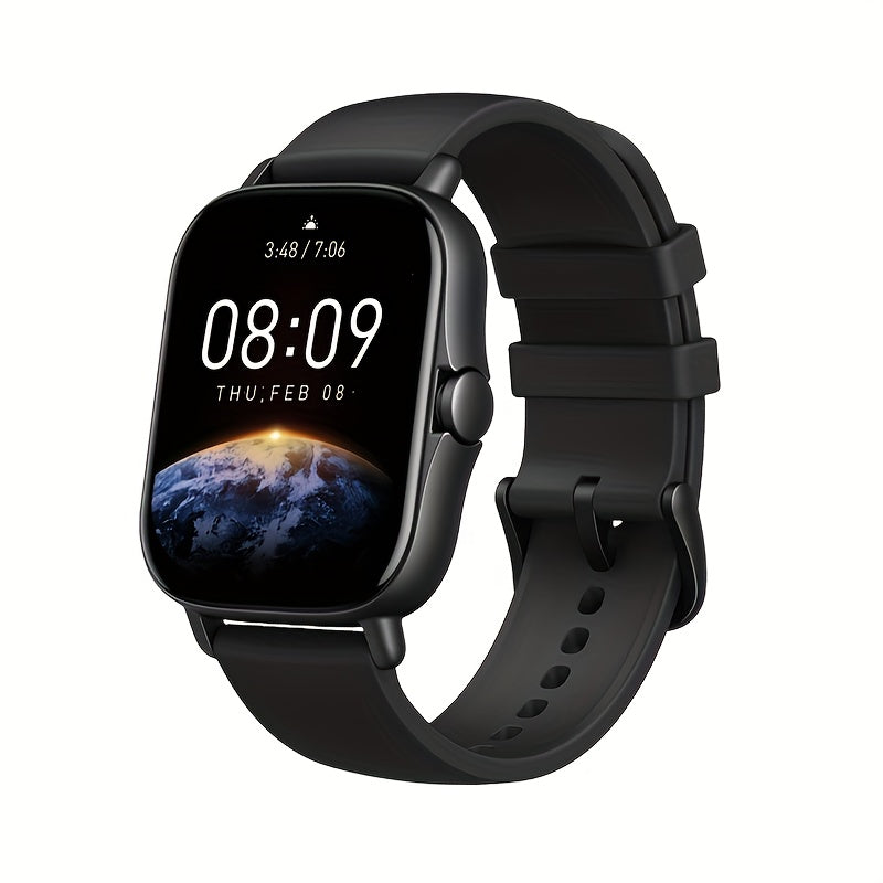 2026 Unisex Smartwatch with Wireless Calling, Dialing, Multiple Sports Modes, Heart Rate Monitoring, Message Notifications, Multi-App Alerts, Fitness Tracker for Men and Women, Compatible with iPhone and Android