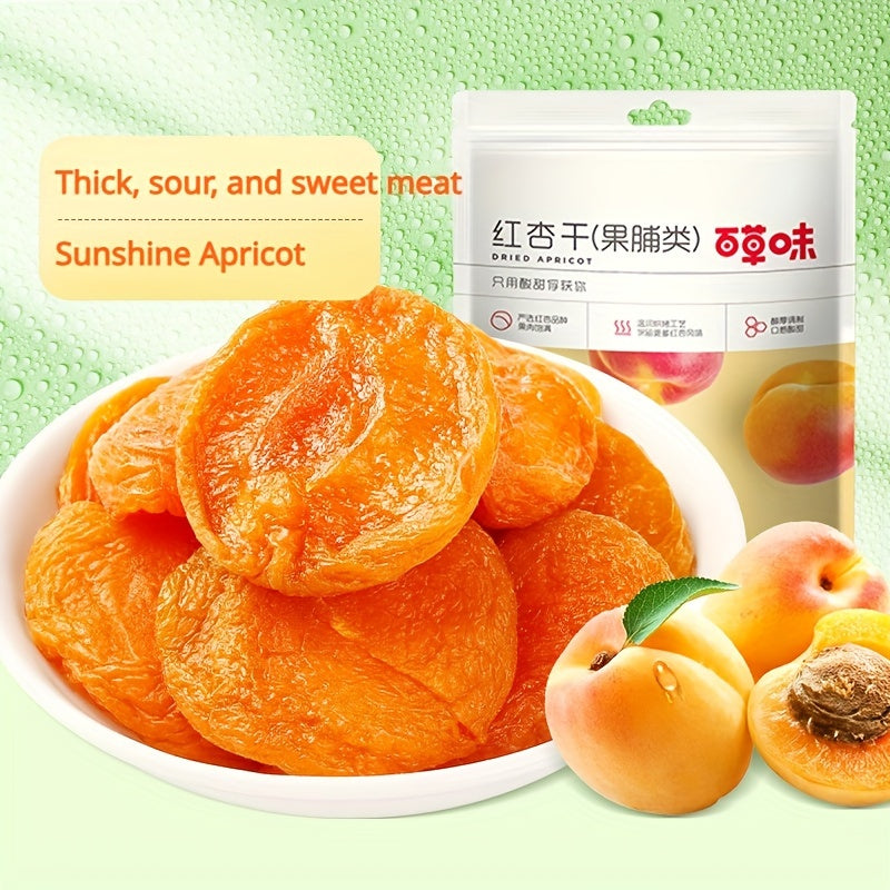 Dried Apricots Snack 3-Bag Pack, Natural Tropical Dried Fruit, Healthy Sweet Snack for Parties, Gifts, and Travel