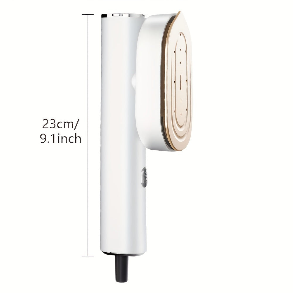 Portable Handheld Garment Steamer 1200W - 10-Second Heat-Up, 20 Min Steam, 70ml Tank, Swivel Head, Horizontal & Vertical for Home, Office & Travel - White, Gray Red & Aurora Purple