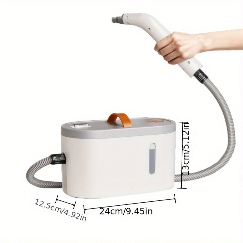Handheld Steam Cleaner 4.4Bar High-Power Fast Heating 6 Multifunctional Heads 47oz Large Tank Dual Safety for Kitchen, Sofa, Floor, Bathroom, Car, Refrigerator, and Air Conditioner