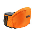 Baby Hip Seat Carrier & Waist Stool, Ergonomic 45-Degree Slope Hands-Free Baby Seat for Outings & Daily Use, 7 Colors Including Orange Navy Black & Grey