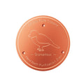Bird Bath Copper Purification Disk & Water Wiggler 99% Pure Copper 4-Inch Round 1mm Reinforced Triple-Point Support for Safe Clean Water – Universal Fit for All-Season Outdoor Birdbath Bowls