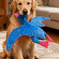 Squeaky Dog Chew Toy - Double-Layer Soft Tear-Resistant Washable Plush Pet Toy for Dogs & Cats, Cartoon Design for All Breeds & Sizes, Interactive Bite & Squeak Companion Toy