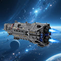 5405 Pieces Military Sci-Fi Spaceship MOC Building Set – Futuristic Design, Precision Fit Micro Bricks, Detailed Display Model for Adults & Teens – Birthday, Christmas & and Festival Gift