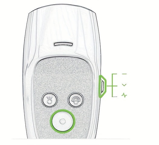 Ultrasonic Anti-Barking Device 3-in-1 Dog Bark Control - 3-Frequency Sonic Dog Trainer with LED Light and Wrist Strap, 16.4Ft Range Rechargeable Bark Deterrent for Indoor and Outdoor Use