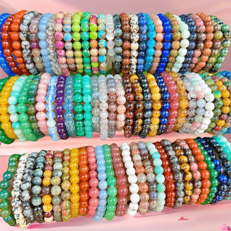 60-Piece Boho Handwoven Glass Bead Bracelet Set - Colorful Friendship Bracelets for Women and Girls, Best Friend Gift, Game Day Fan Gear, Daily Wear, Stackable Layering Jewelry