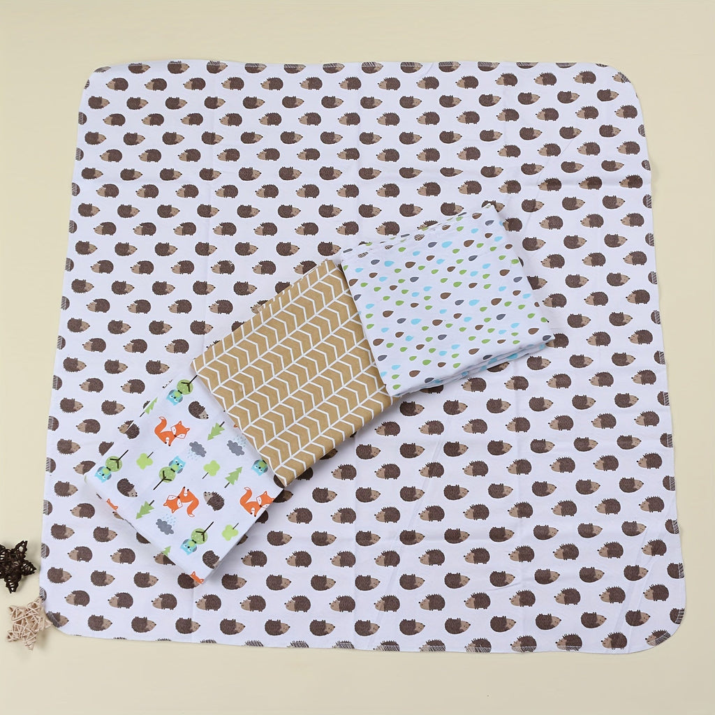 Cotton Flannel Baby Swaddle Blankets Set of 4, Soft Infant Wrap Receiving Blanket for Newborn 0-12 Months, Breathable Muslin-Style Nursery Bedding