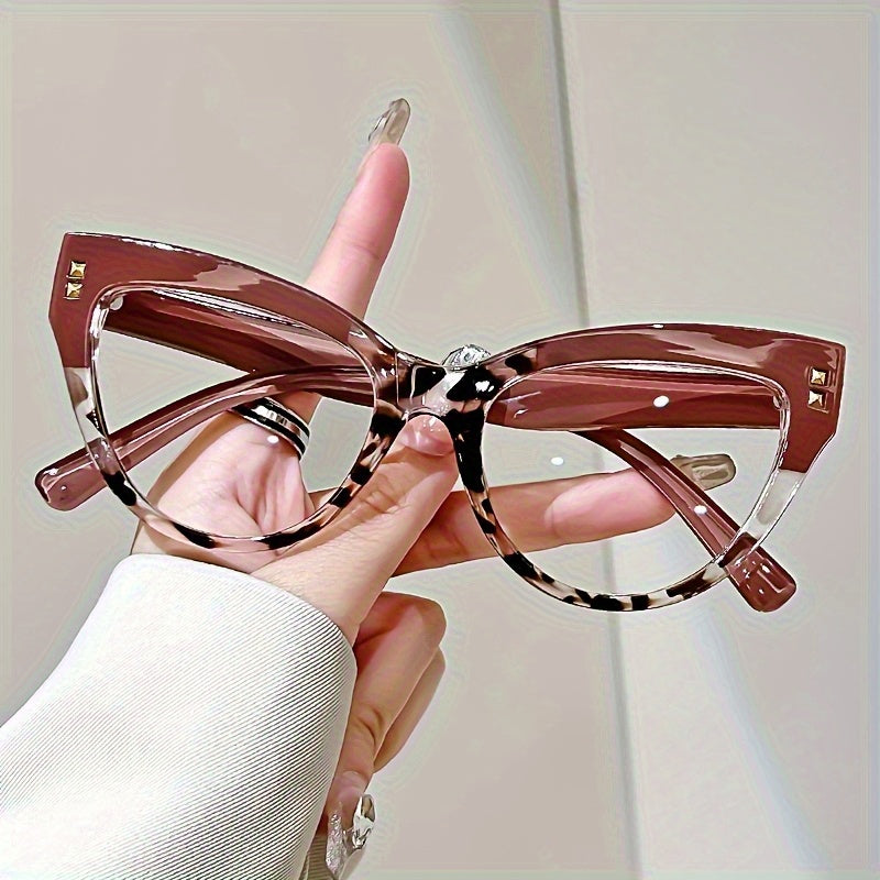 3PCS Reading Glasses for Women – Photochromic Lenses, Metal Hinges, Minimalist Color Block Design, Elegant Presbyopia Glasses +1.00 to +4.00, Fashion Gift for Ladies