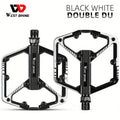 Aluminum Alloy Bike Pedals, 3 Bearings, Non-Slip, Lightweight Bicycle Pedals with Hexagonal Sleeve for Mountain Bikes & Road Bikes – Easy Install, Durable Multi-Color Cycling Accessories, 1 Pair