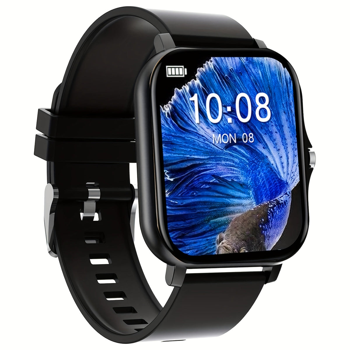 Large Screen Smart Watch, HD Voice Call, Fitness Tracker, Unisex, Compatible with iPhone and Android, Multiple Sports Modes, Heart Rate Monitor, Message Reminder, Outdoor Sports, Daily Wear, Holiday Gift