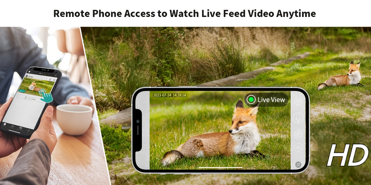 4G LTE Solar Trail Camera – 4K Live Video Remote Viewing, 82ft HD Night Vision, 0.2s Trigger Speed, Built-in SIM Card, IP65 Waterproof, No WiFi Required, Hunting Wildlife Camera, 1 pc / 4 pcs