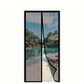 Magnetic Screen Door Hands-Free Auto-Close – Heavy Duty Mesh Curtain with Full-Frame Velcro, Bug & Insect Proof, Pet & Kid Friendly for Front Door, Kitchen, Balcony & Bedroom