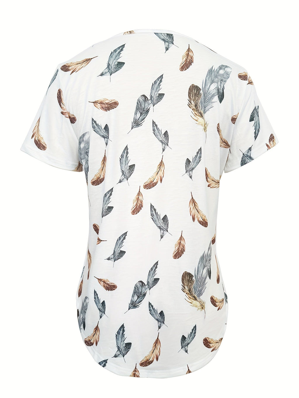 Women's Square Neck Short Sleeve Top with Floral Print and Ruffle Hem - Flowy Pleated Blouse, Boho Summer T-Shirt, Stretchy Casual Fashion Top S M L XL