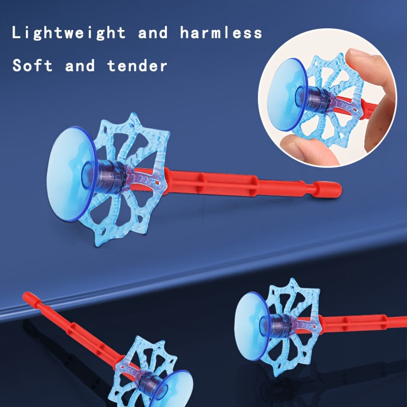 Novelty Prank Toy Emitter - Creative Interactive Hero Toy for Kids - Durable ABS Material - Halloween & Christmas Gift - Red