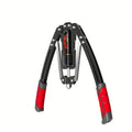 Hydraulic Arm Trainer – 22-440 lbs Adjustable Resistance, 20 Levels, Carbon Steel Foldable Home Gym Equipment for Chest, Shoulder, and Back Multi-Muscle Workout, Non-Slip Handle