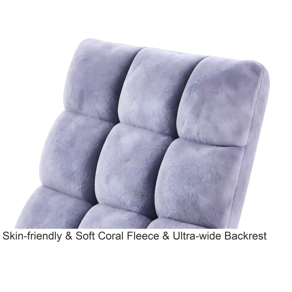 Adjustable Foldable Floor Chair Thick Padded Plush – 14-Position Lazy Sofa Gaming Reading Meditation Yoga Lounger for Bedroom Dorm Apartment