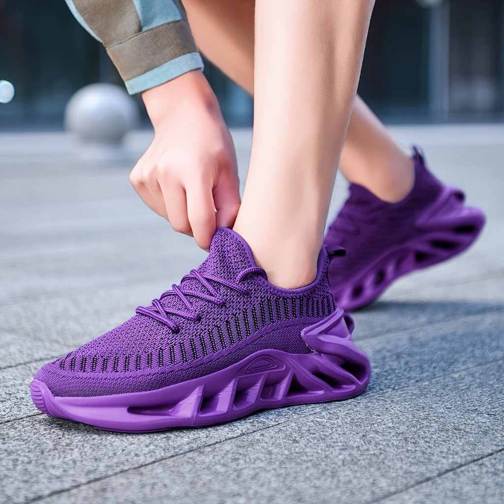 Women's Lightweight Running Shoes, Breathable Mesh Non-Slip Hollow Foam Sole Sneakers for Gym, Walking, Tennis, and Casual Wear, Available in 5 Colors, US Sizes 6-12.5, Comfortable Workout Sneakers