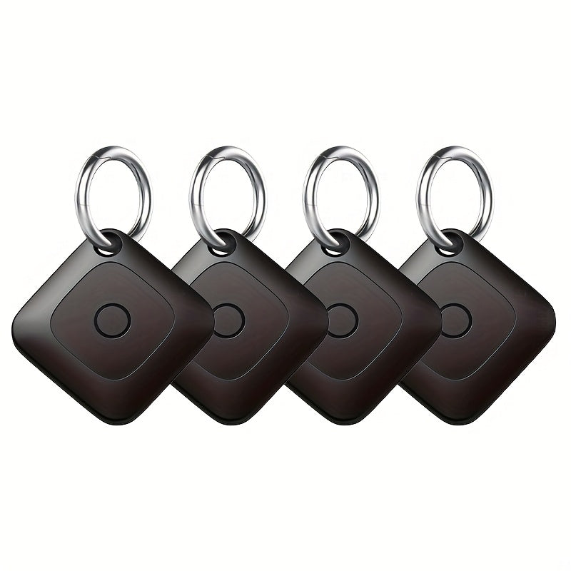 WeTag Smart Bluetooth Item Tracker 1.43" Mini GPS Finder for Keys, Wallets, Luggage, Cars, and Bags – High Decibel Alarm, App Control – 1/2/4/8 Pack – Gift for Travelers