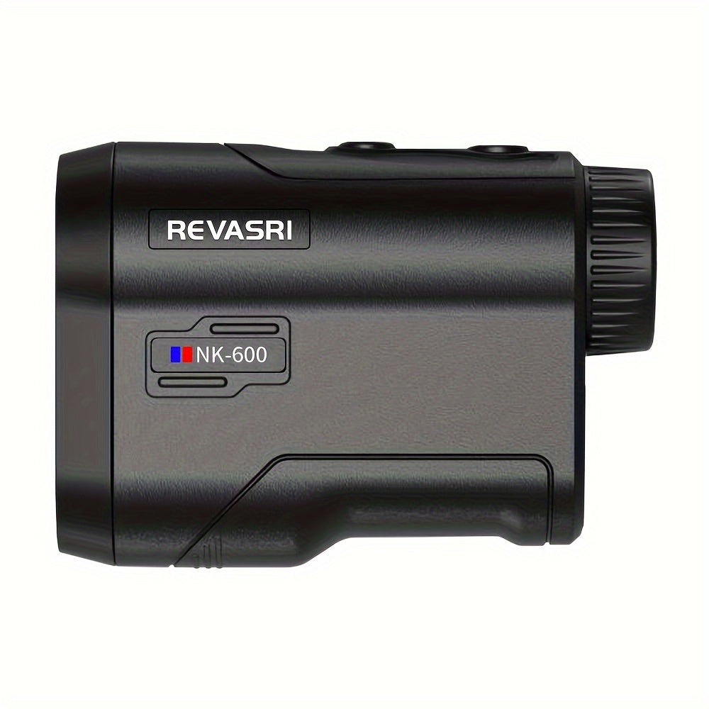 REVASRI Golf Rangefinder 650 Yards – Laser Range Finder with Golf Mode, Slope Compensation, Speed, Height, Horizontal and Vertical Distance, and Two-Point Measurement for Golf, Hunting, Archery, and Outdoor Use
