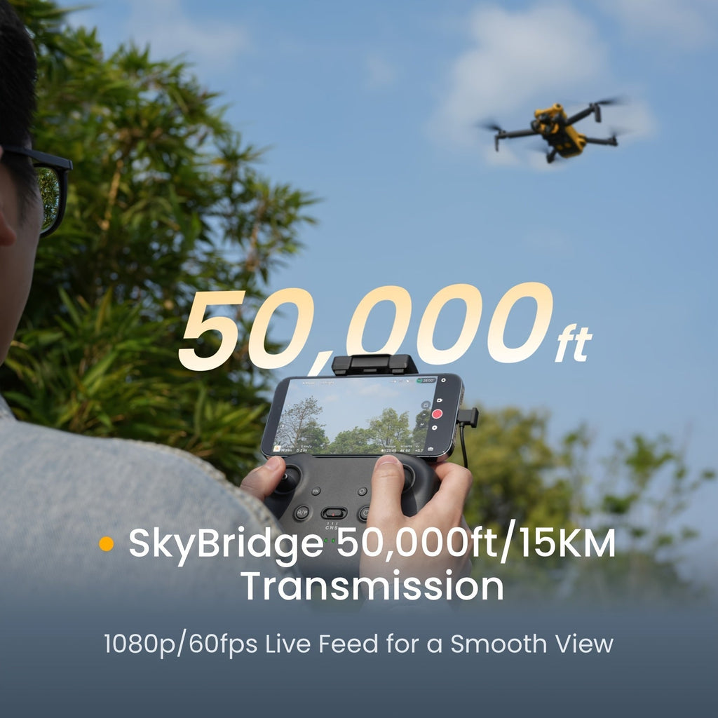 SKYROVER X1 Mini Drone with Camera 8K Photo 4K/60fps HDR Video, Under 249g No FAA Registration, 3-Axis Gimbal, 360° Obstacle Sensing, 96-Min Flight with 3 Batteries, 15KM Transmission, Auto Track & Night Mode