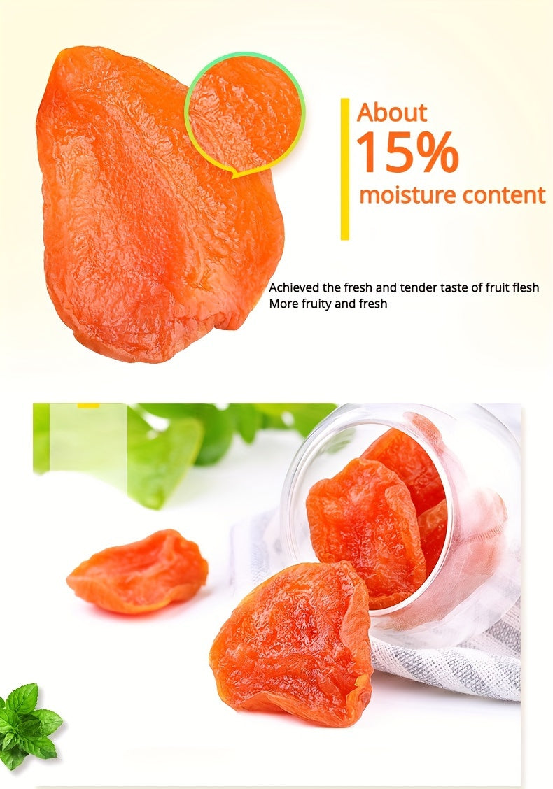 Dried Apricots Snack 3-Bag Pack, Natural Tropical Dried Fruit, Healthy Sweet Snack for Parties, Gifts, and Travel